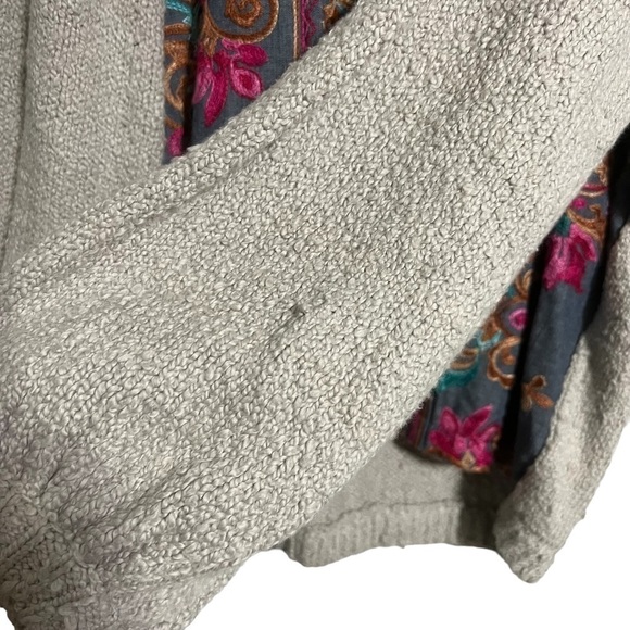 Umgee boho jacket embroidered zip up jacket knit - Picture 16 of 16